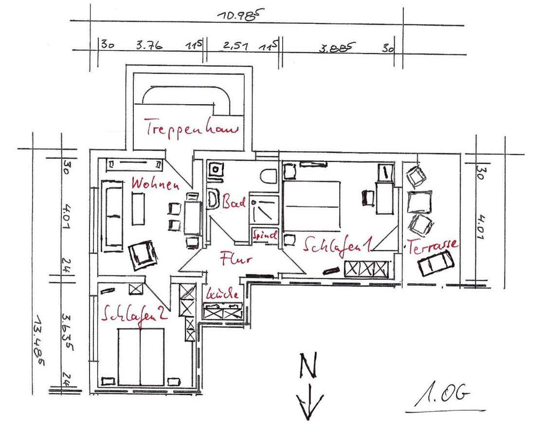 Wohnung Fuer 4 Pers In Sechtem Bei Koeln/Bonn, Db-Anschluss 博恩海姆 外观 照片